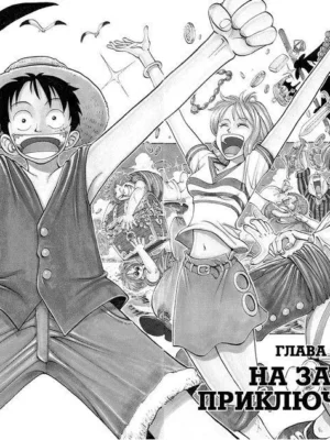 Манга One Piece. Большой куш. Кн.1. На заре приключений