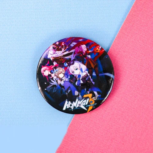 Значок круглый «Honkai Impact» №3, 56мм