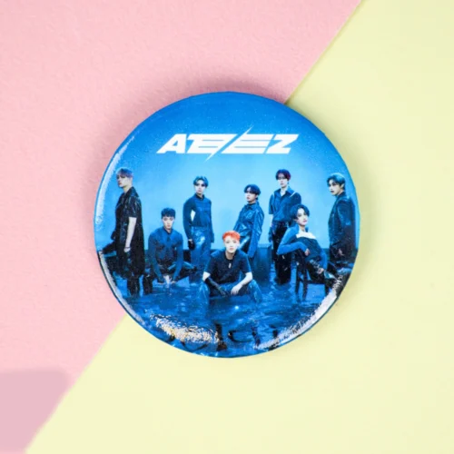 Значок круглый «K-pop» Ateez №2, 56мм