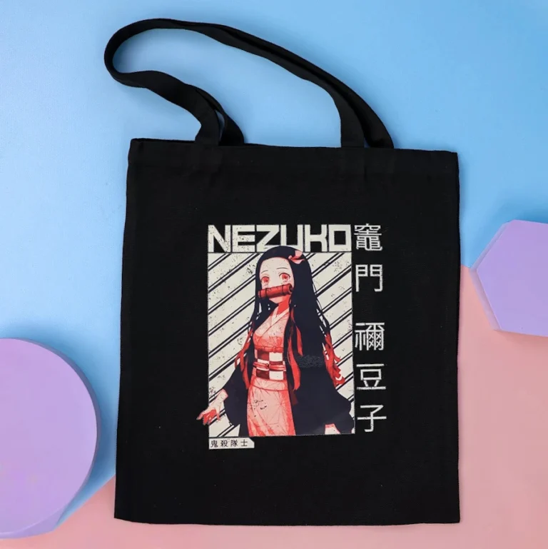 Сумка тканевая «Nezuko», черный