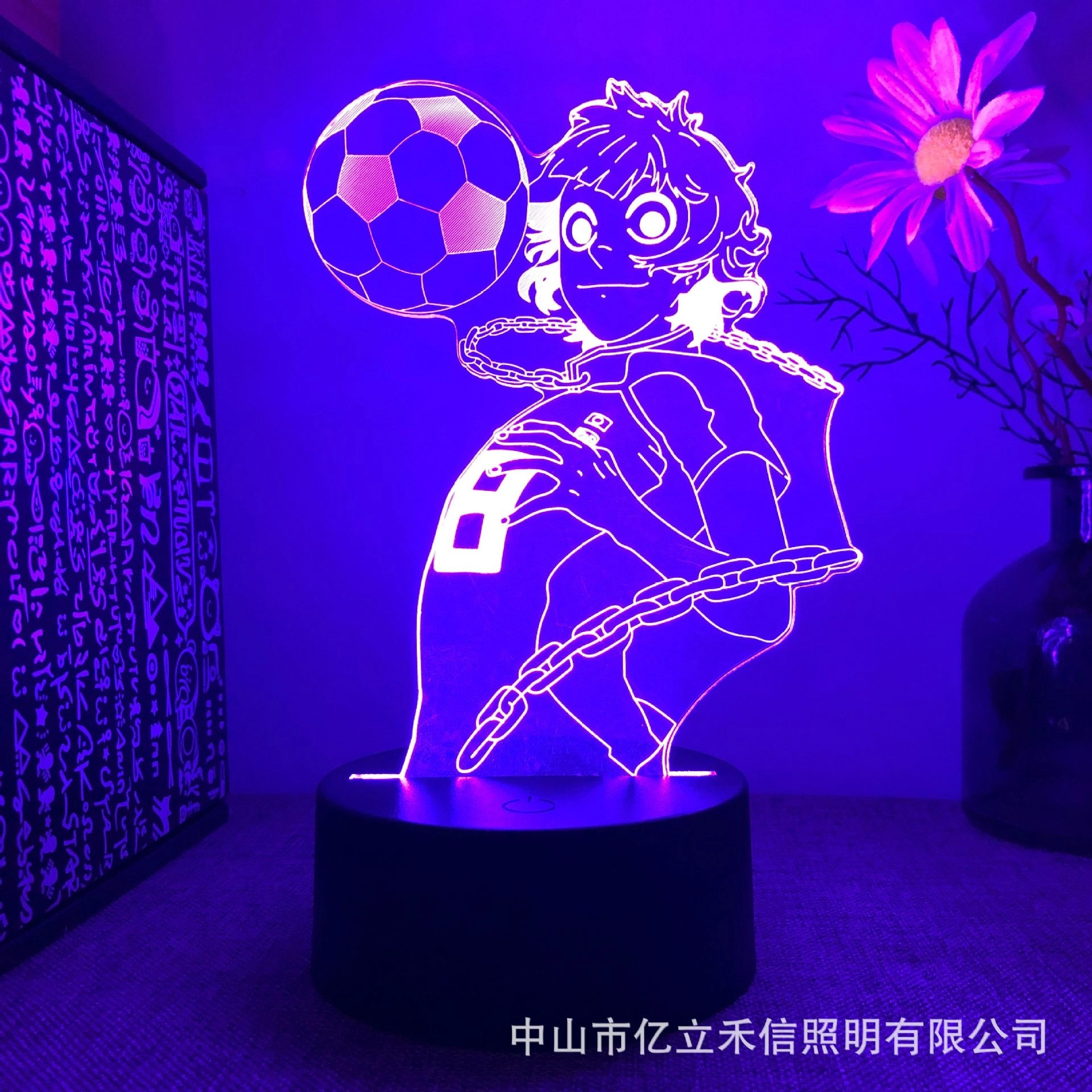 Акриловый светильник Блю Лок — Бачиро