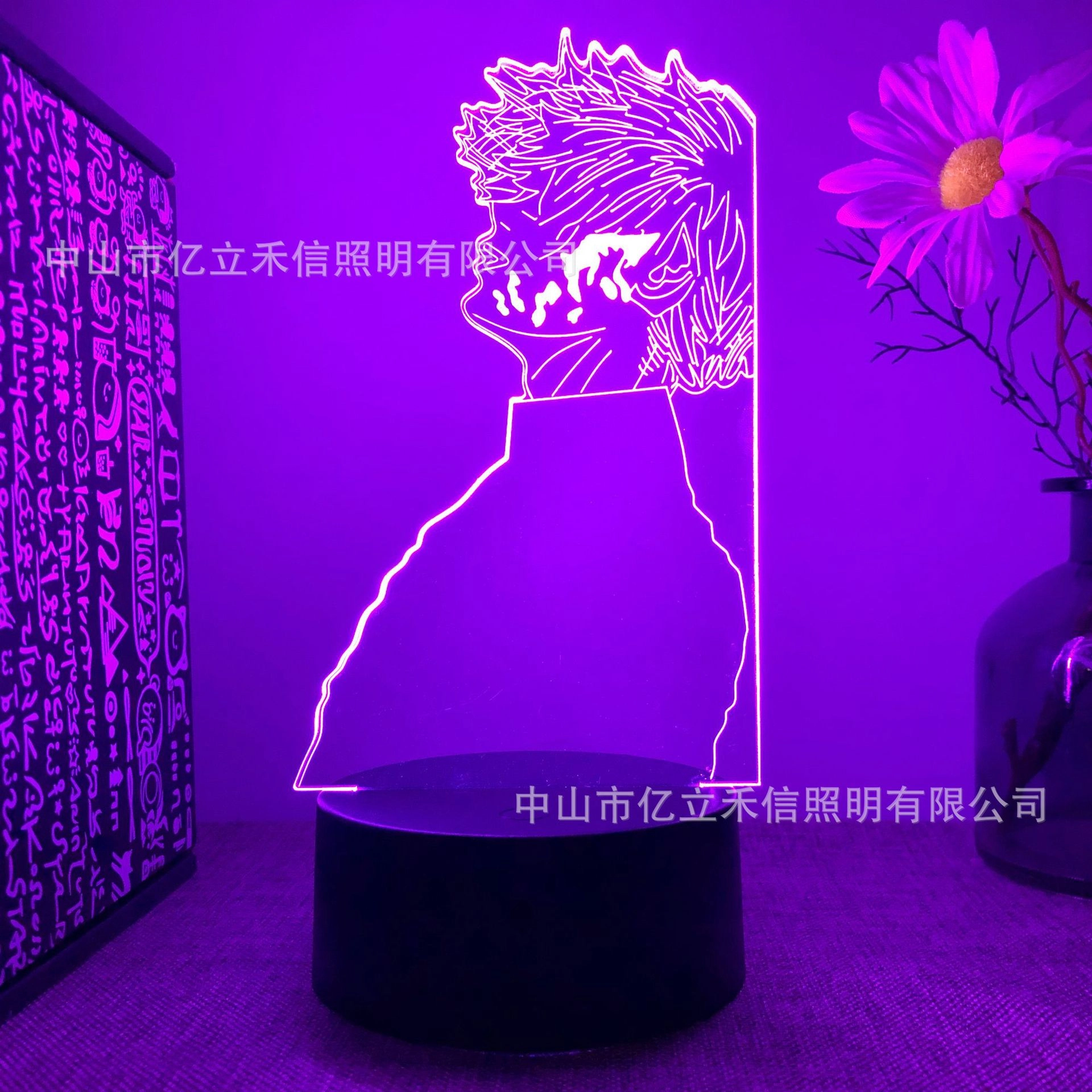 Акриловый светильник Токийский Гуль — Канеки