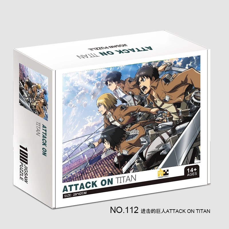 Аниме Пазл Атака Титанов: Отряд Леви