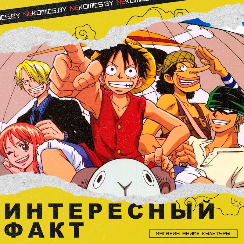 Интересные факты о One piece, которые вы могли не знать