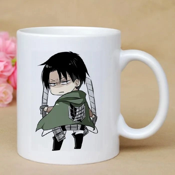 Керамическая кружка Леви — Атака титанов
