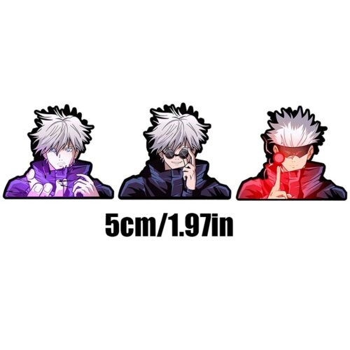 Наклейка голографическая Годжо Сатору — Магическая битва