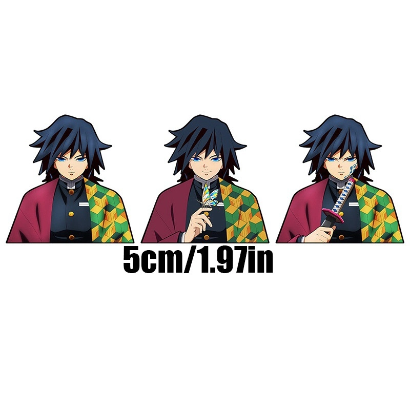 Наклейка голографическая Гию — Клинок рассекабщий демонов