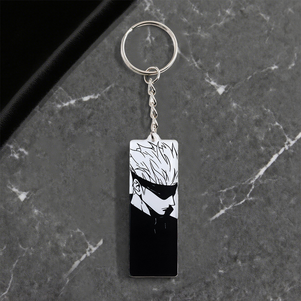 Брелок акриловый Магическая битва — Годжо