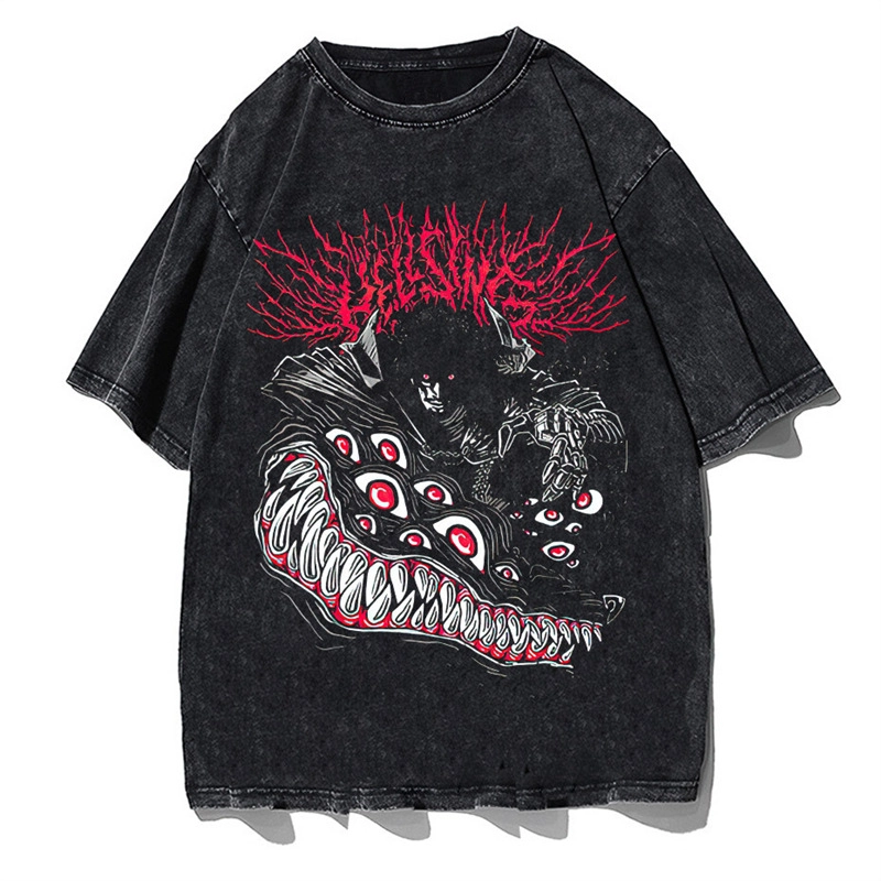 Футболка (2XL, маломерит) Хеллсинг война с нечистью