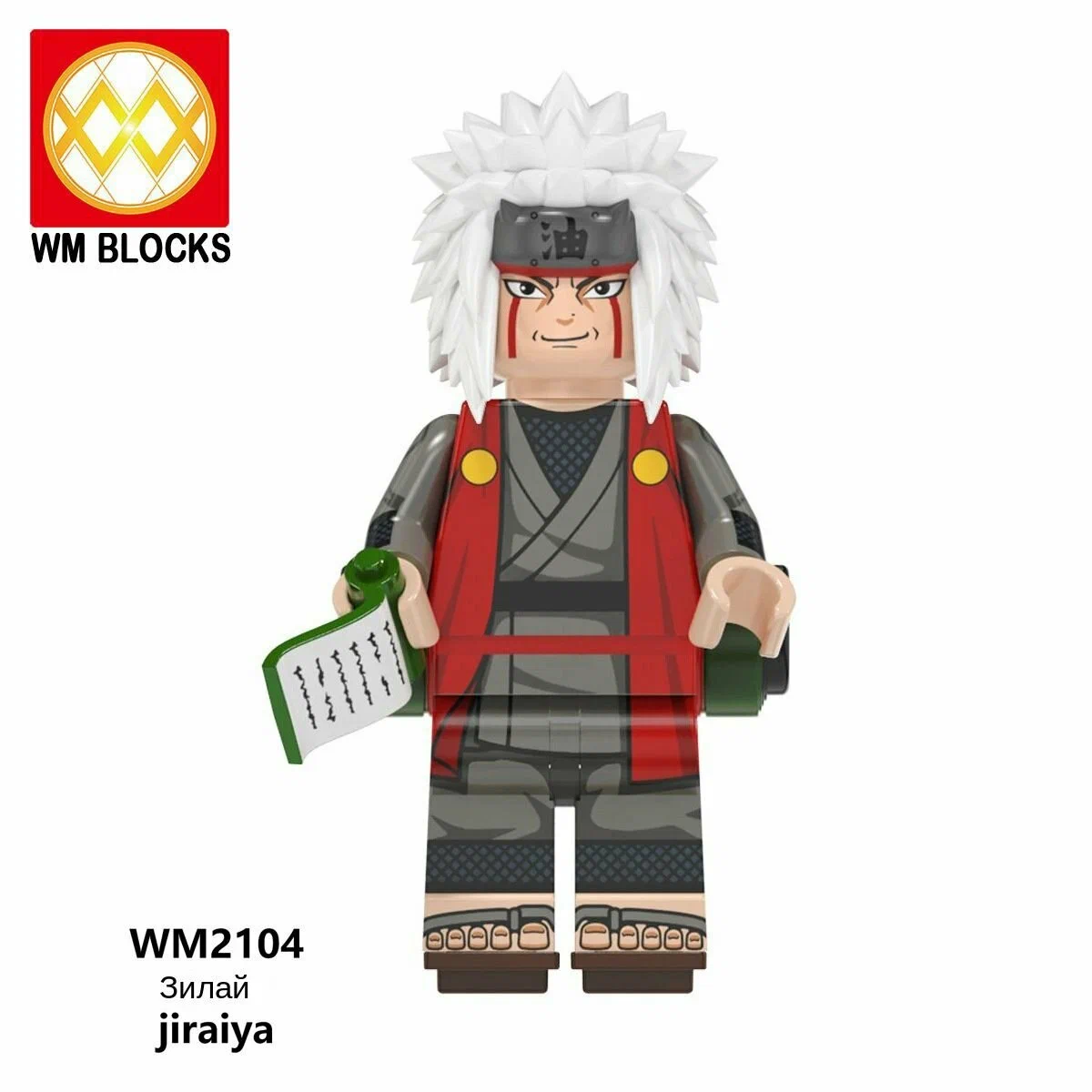Конструктор Фигурка Наруто — Джирая