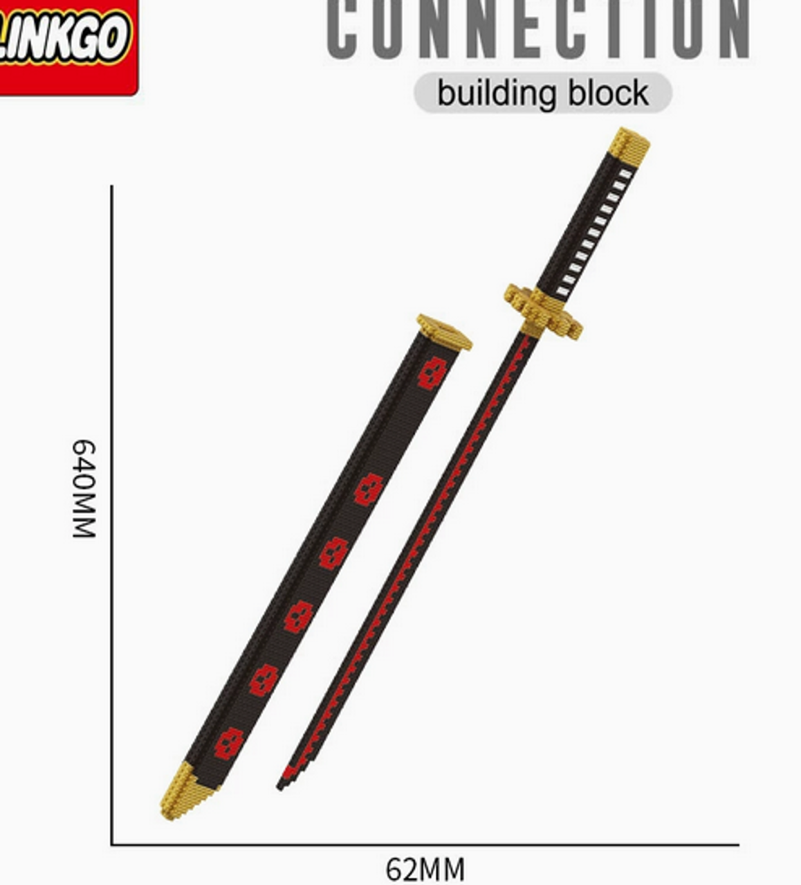 Конструктор Клинок рассекающий демонов — Клинок Кокушибо