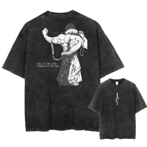 Футболка (XL, XXL маломерит) Магическая битва — Тоджи