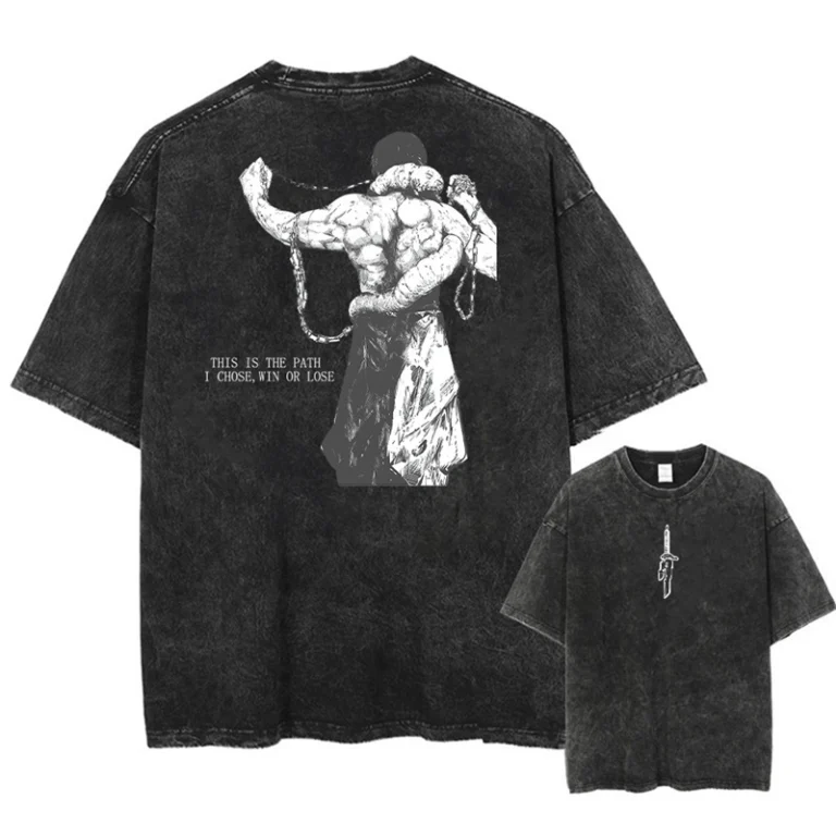 Футболка (XL, XXL маломерит) Магическая битва — Тоджи