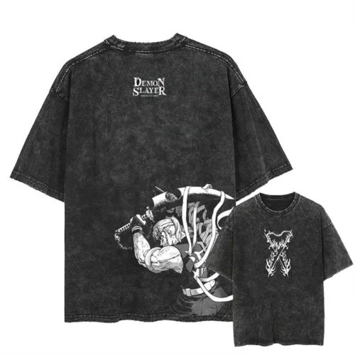 Футболка (XL, XXL маломерит) Клинок рассекающий демонов — Узуй