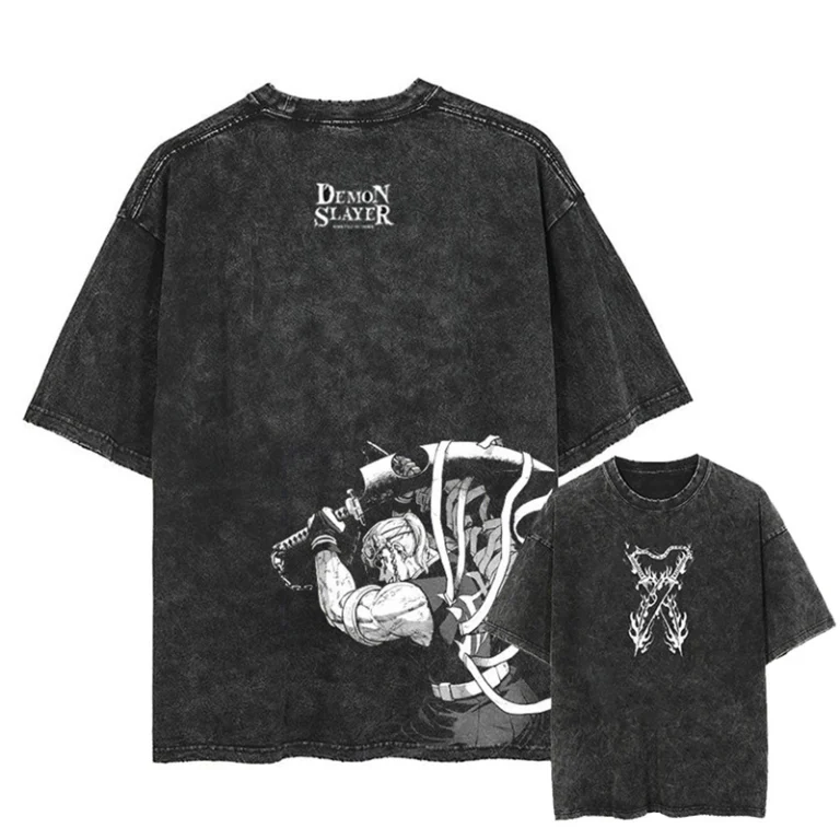 Футболка (XL, XXL маломерит) Клинок рассекающий демонов — Узуй