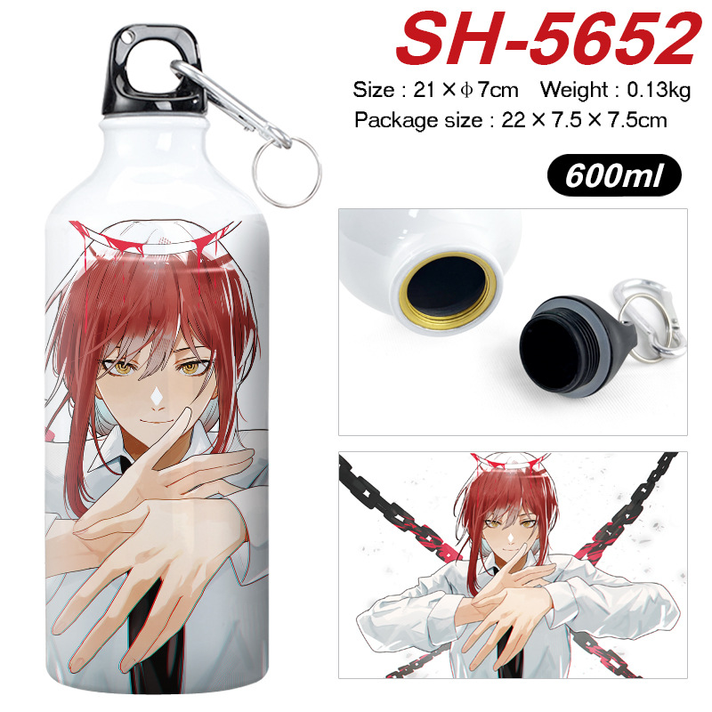 Бутылка для воды Человек бензопила — Макима