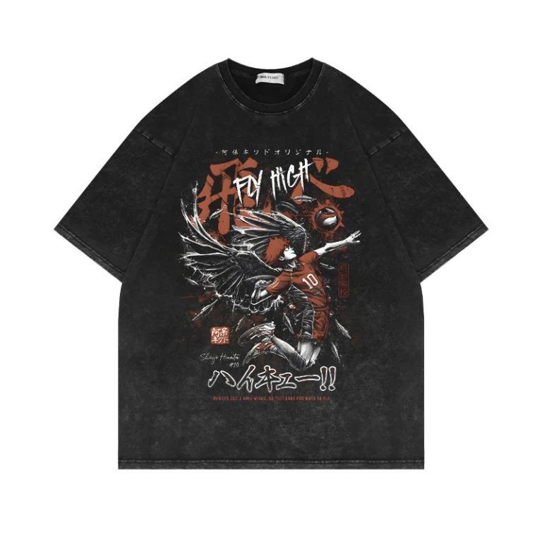 Футболка (XL, XXL маломерит) Волейбол — Хината