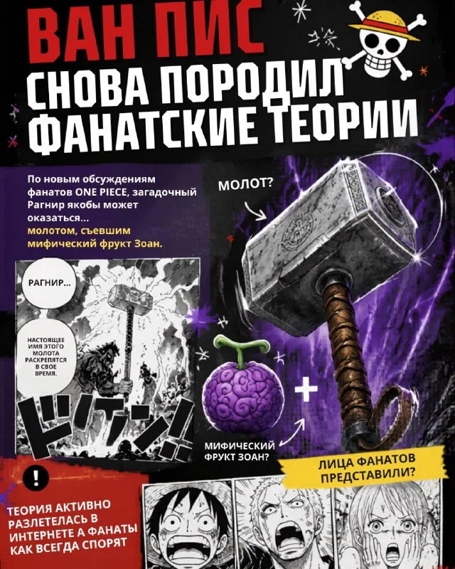 Ван Пис снова плодит фанатские теории