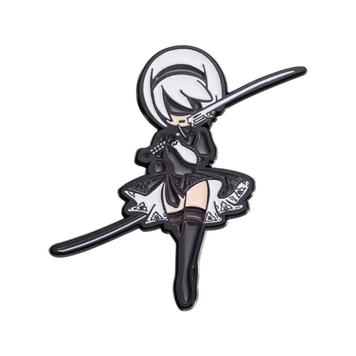 Брошка 2B — 2B